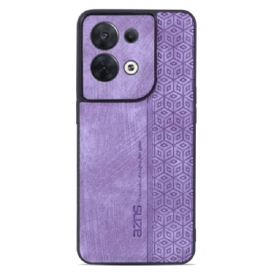 Etui do Oppo Reno 8 Efekt Skóry Azns