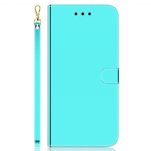 Etui Folio do Oppo Reno 8 Lustro I Smycz