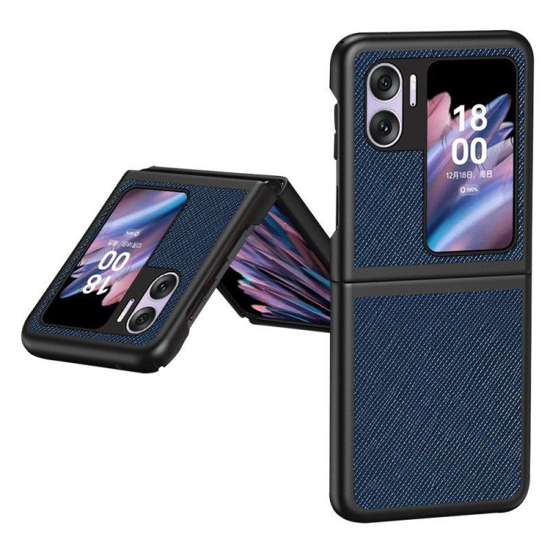 Etui do Oppo Find N2 Flip Etui Folio Teksturowany Skórzany Styl