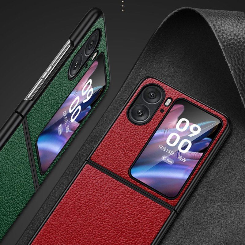 Futerały do Oppo Find N2 Flip Etui Folio Sztuczna Skóra