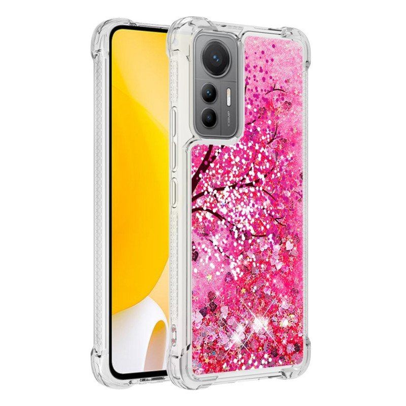 Etui do Xiaomi 12 Lite Brokatowe Drzewo