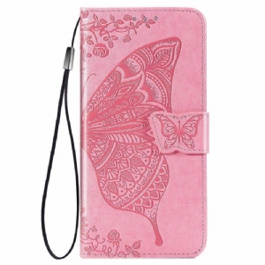 Etui Folio do Xiaomi 12 Lite Barokowy Motyl