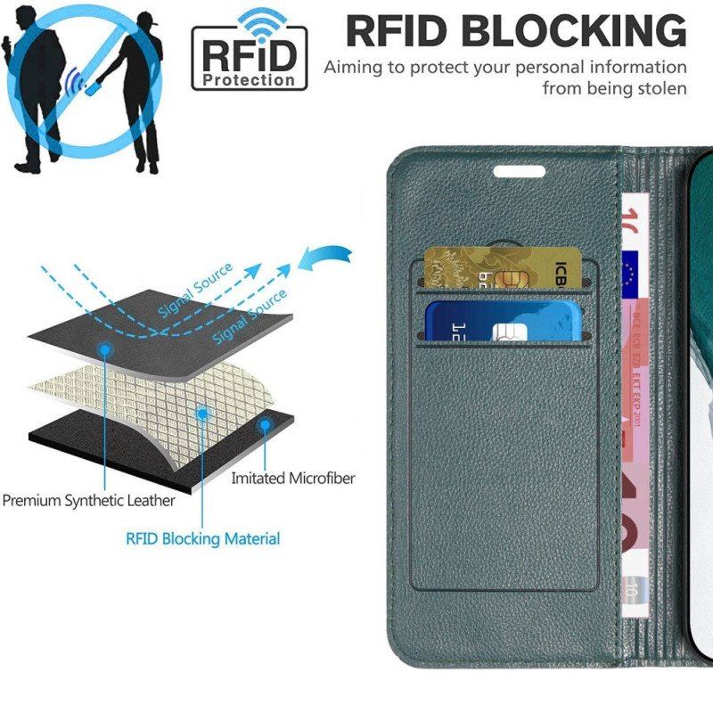 Etui Na Telefon do Xiaomi 12 Lite Etui Folio Diamenty Rfid