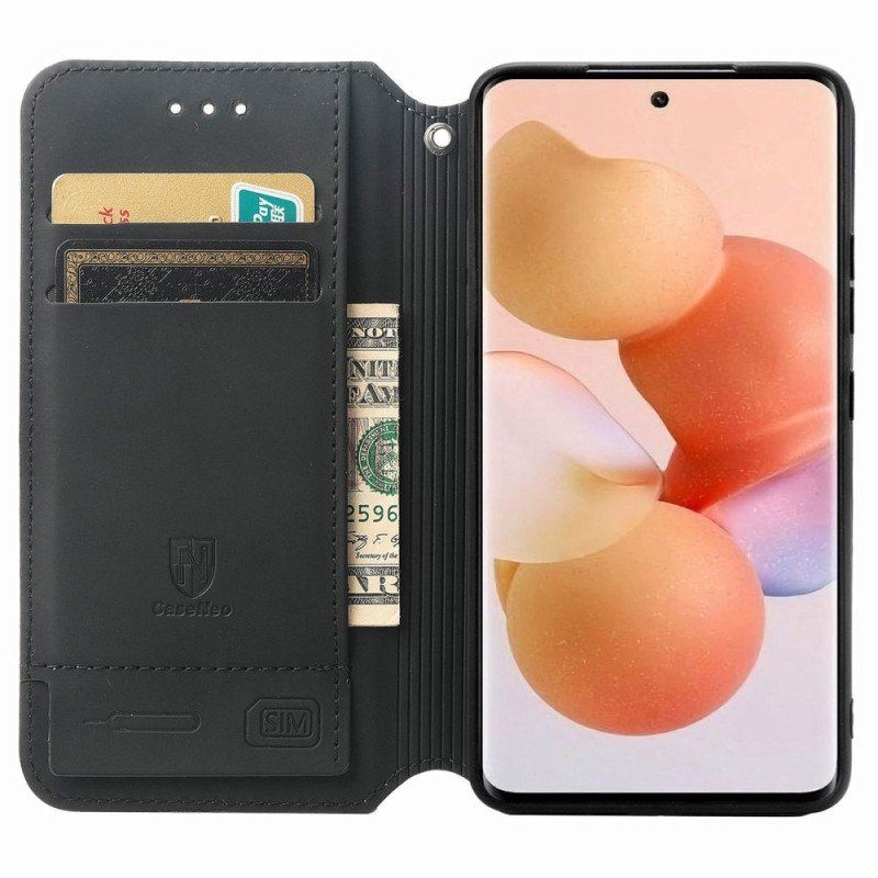 Etui Na Telefon do Xiaomi 12 Lite Etui Folio Projekt Caseneo Rfid