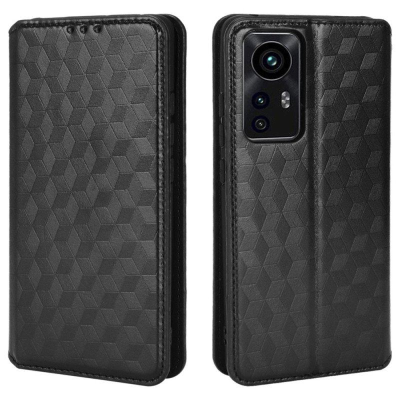 Etui Na Telefon do Xiaomi 12 Lite Etui Folio Tekstura 3d