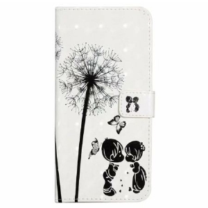 Etui Folio iPhone 16 Dzieci I Mniszek Lekarski Etui Ochronne