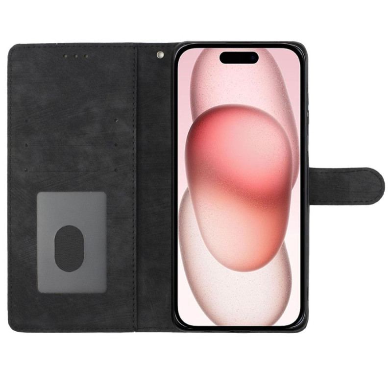 Etui Folio iPhone 16 Efekt Zamszu