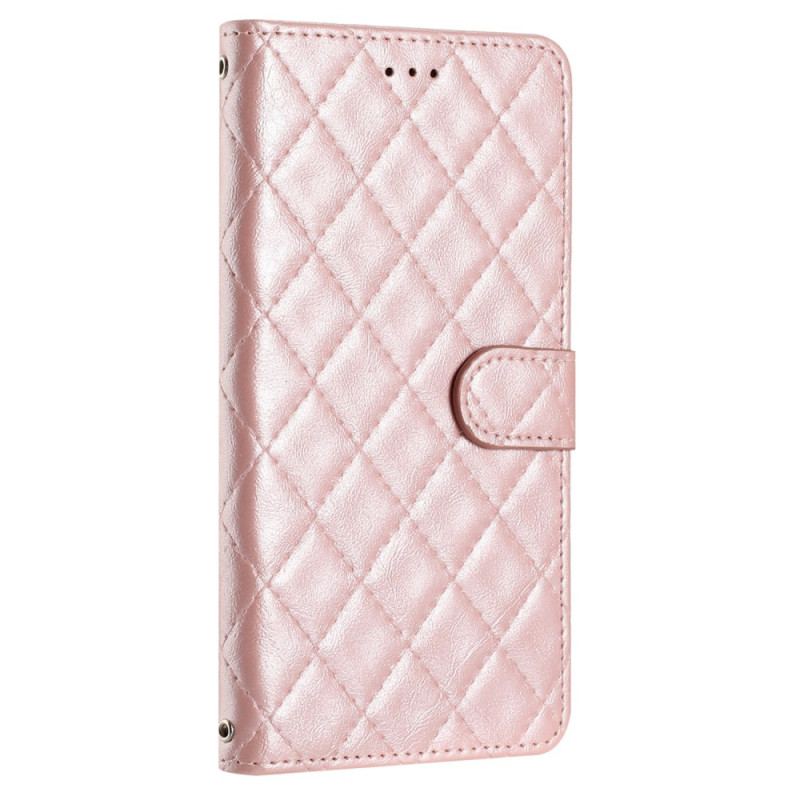 Etui Folio iPhone 16 Pikowane Etui Ochronne