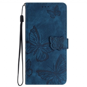 Etui Folio iPhone 16 Portfel W Motyle