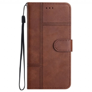 Etui Folio iPhone 16 Styl Biznesowy