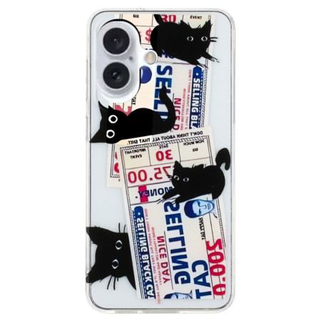 Etui iPhone 16 CZarne Koty