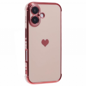 Etui iPhone 16 Wzór Serca