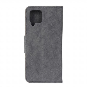 Case do Samsung Galaxy A12 Biznes Edouard Faux Leather Vintage