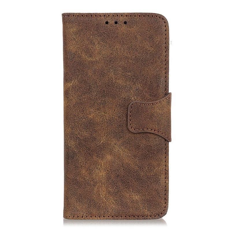 Case do Samsung Galaxy A12 Biznes Edouard Faux Leather Vintage