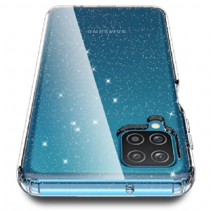 Etui do Samsung Galaxy A12 Anti-fall Brokat Glamour