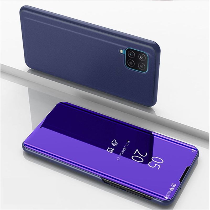 Etui do Samsung Galaxy A12 Etui Folio Efekt Lustra