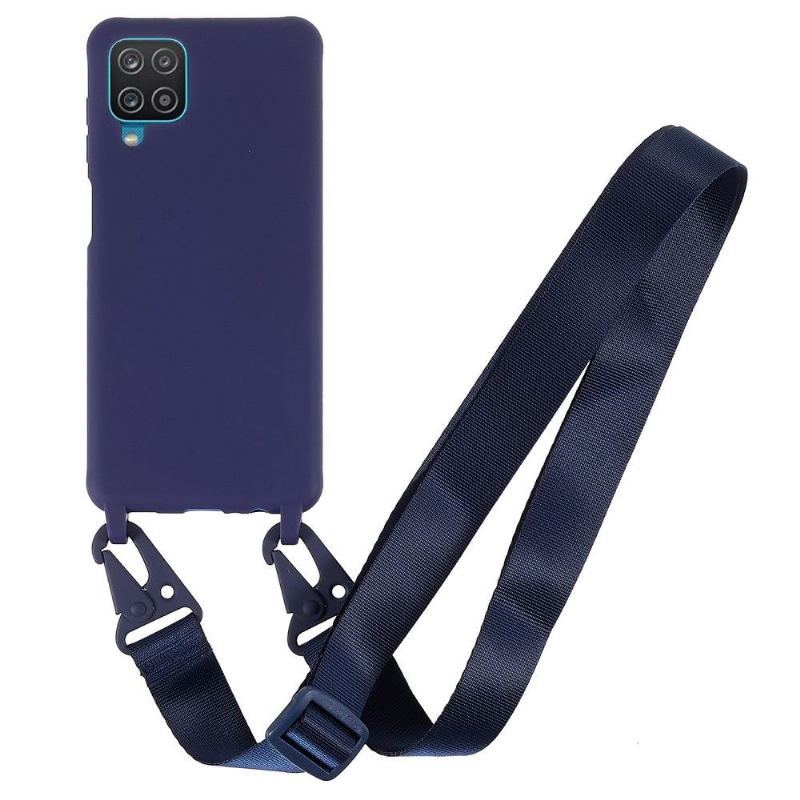 Etui do Samsung Galaxy A12 Etui Ochronne Ochrona Z Paskiem