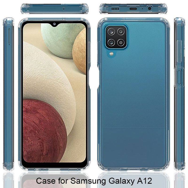 Etui do Samsung Galaxy A12 Etui Ochronne Przezroczysta