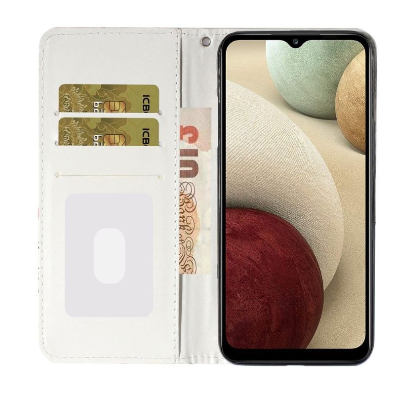 Etui Folio do Samsung Galaxy A12 Kwiat Mandala