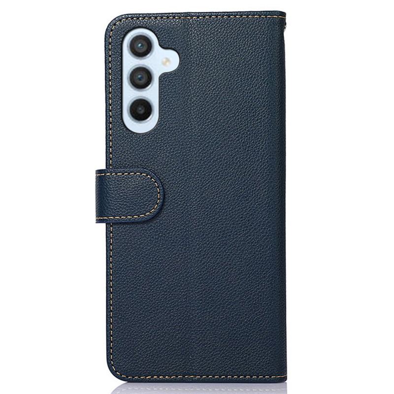 Etui Folio Do Samsung Galaxy A55 5g Dwukolorowa Blokada Rfid Khazneh