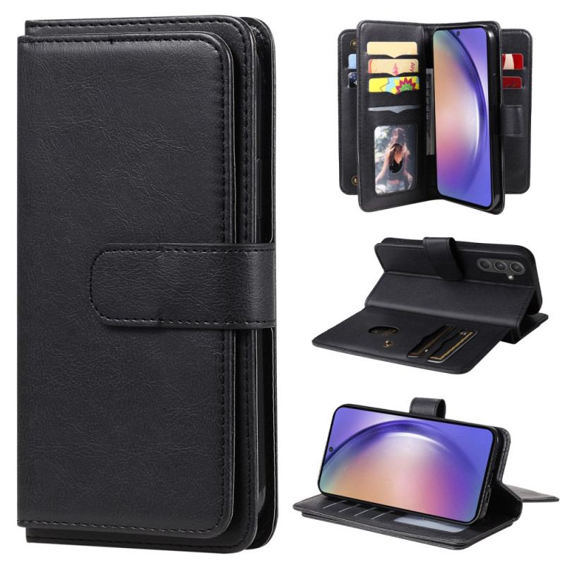 Etui Folio Samsung Galaxy A55 5g 10 Posiadaczy Kart