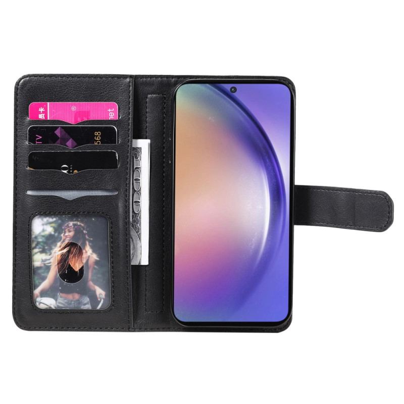 Etui Folio Samsung Galaxy A55 5g 10 Posiadaczy Kart