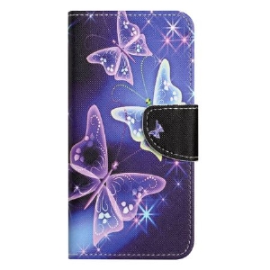 Etui Folio Samsung Galaxy A55 5g Błyszczące Motyle