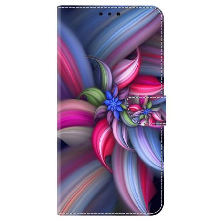 Etui Folio Samsung Galaxy A55 5g Kwiat W Kolorze Etui Ochronne