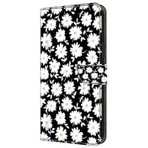 Etui Folio Samsung Galaxy A55 5g Kwiatowe Etui Ochronne