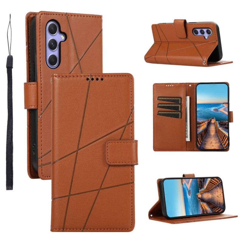 Etui Folio Samsung Galaxy A55 5g Linie Paska