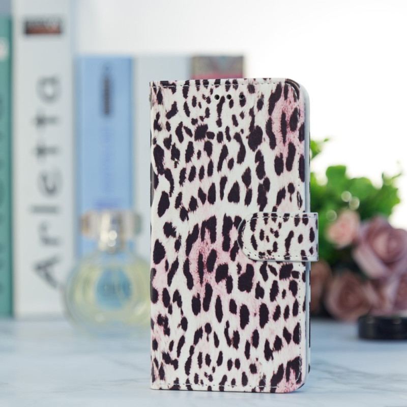 Etui Folio Samsung Galaxy A55 5g Pasek W Panterkę