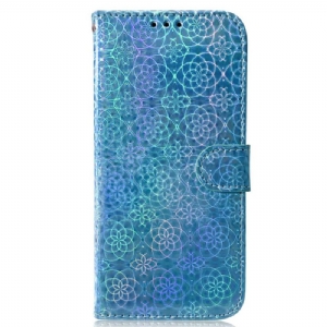 Etui Folio Samsung Galaxy A55 5g Paski W Stylu Disco