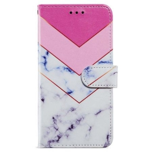 Etui Folio Samsung Galaxy A55 5g Wędzony Marmur W Lnaière Etui Ochronne