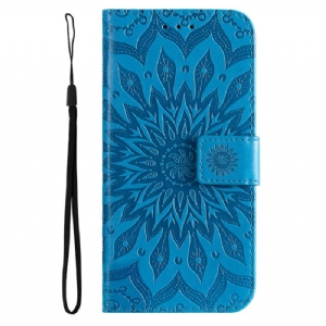 Etui Folio Samsung Galaxy A55 5g Wspaniała Mandala Z Paskiem