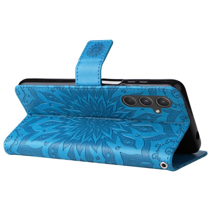 Etui Folio Samsung Galaxy A55 5g Wspaniała Mandala Z Paskiem