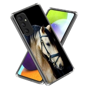 Etui Samsung Galaxy A55 5g Biały Koń Etui Ochronne