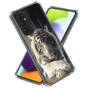 Etui Samsung Galaxy A55 5g Biały Tygrys