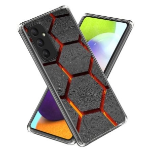 Etui Samsung Galaxy A55 5g Geometryczny Ciemny