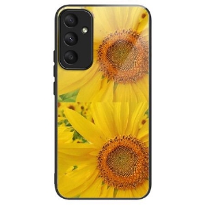 Etui Samsung Galaxy A55 5g Słoneczniki Ze Szkła Hartowanego