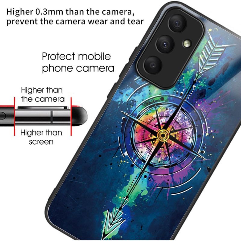 Etui Samsung Galaxy A55 5g Strzała Ze Szkła Hartowanego Etui Ochronne