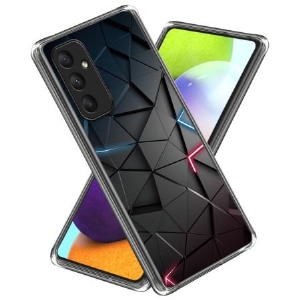 Futerały Samsung Galaxy A55 5g Etui Na Telefon CZarne Trójkąty