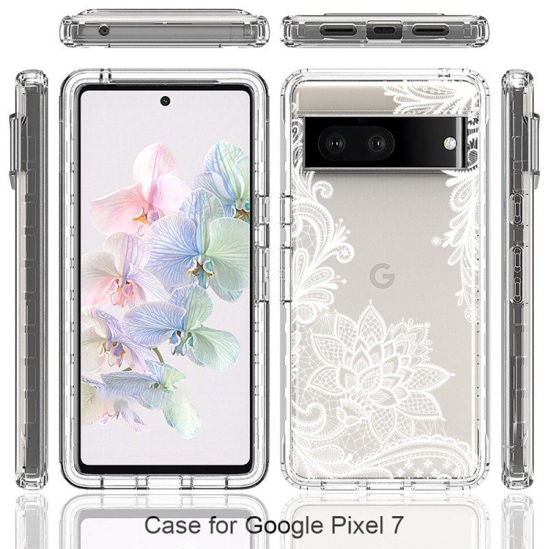 Etui do Google Pixel 7 Bezszwowa Koronka