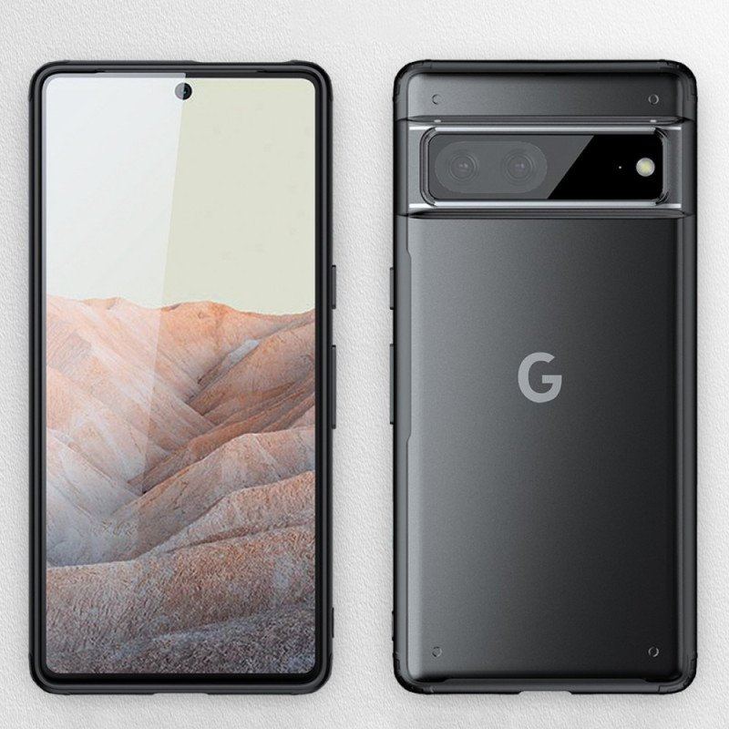 Etui do Google Pixel 7 Półprzezroczyste Silikonowe Krawędzie