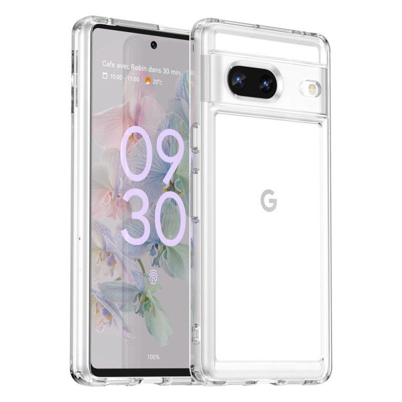 Etui do Google Pixel 7 Przezroczysta Hybryda