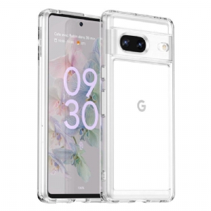 Etui do Google Pixel 7 Przezroczysta Hybryda