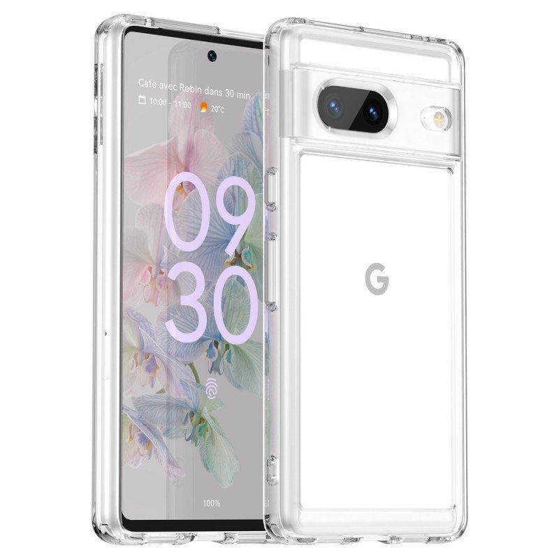 Etui do Google Pixel 7 Przezroczysta Seria Cukierków