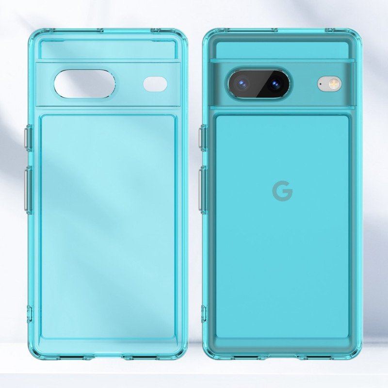 Etui do Google Pixel 7 Przezroczysta Seria Cukierków