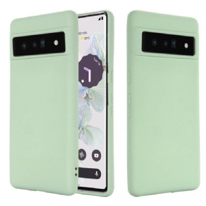 Etui do Google Pixel 7 z Łańcuch Płynny Silikon W Paski