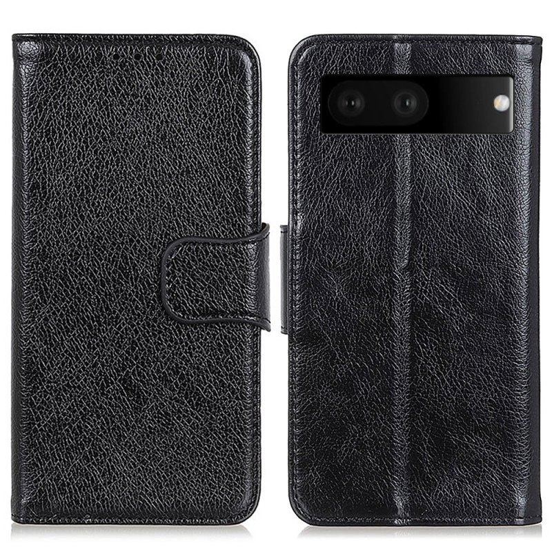 Etui Folio do Google Pixel 7 Dwoina Skóry Nappa