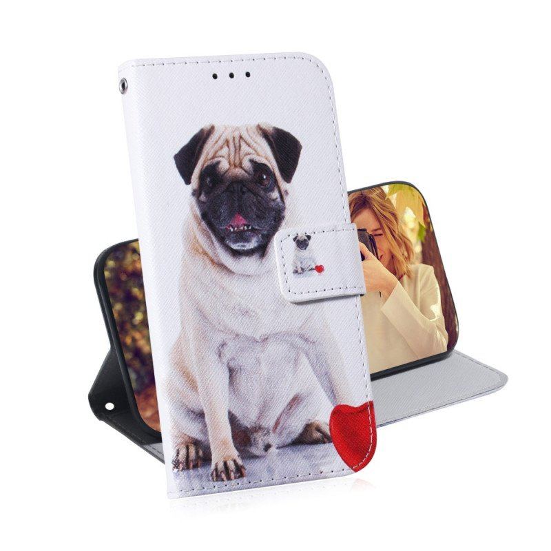 Etui Folio do Google Pixel 7 Mops Pies